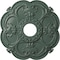 Ekena Millwork Rotherham Ceiling Medallion (Fits Canopies up to 3 1/2"), 18"OD x 3 1/2"ID x 1 1/2"P, Cloud Burst CM17ROCBF - alternate 1